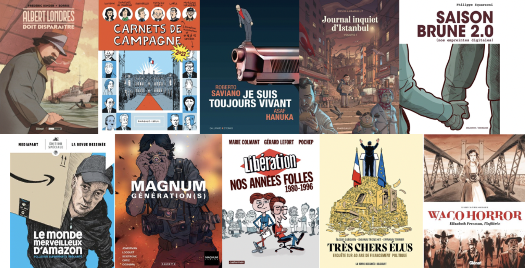 Nouvelle édition du Prix franceinfo de la BD d'actualité et de reportage