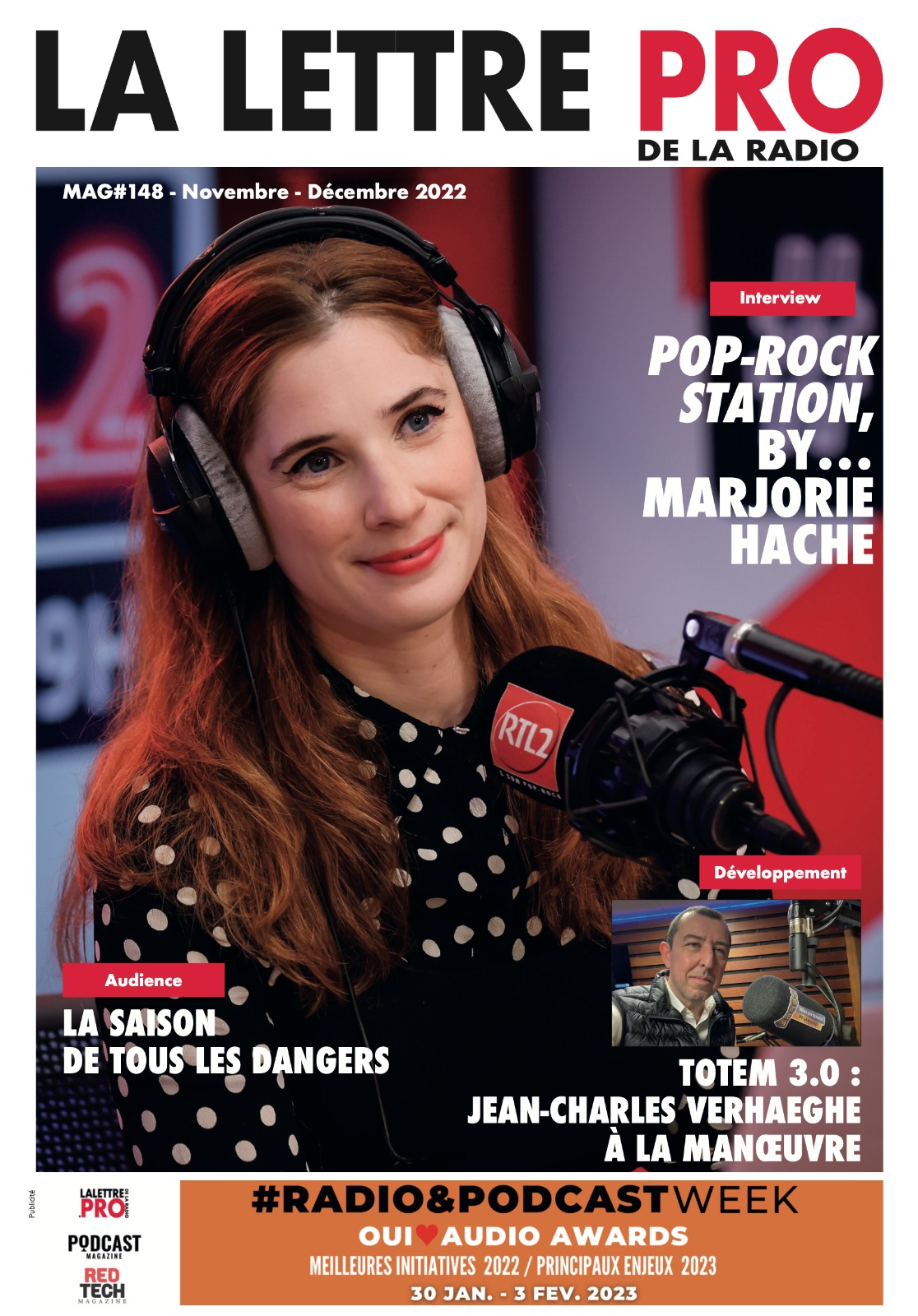Téléchargez le 148e numéro de La Lettre Pro de la Radio