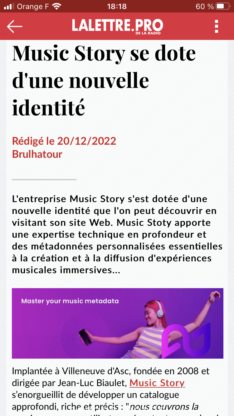 Téléchargez l'application de La Lettre Pro de la Radio