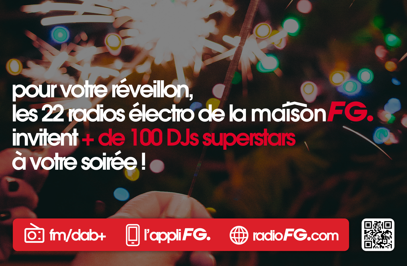 Maison FG : 100 heures de mixes et 22 ambiances pour le réveillon
