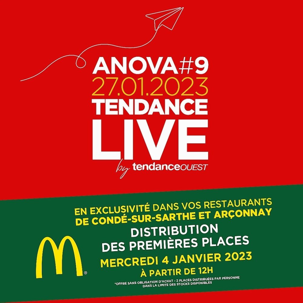 Tendance Live : Tendance Ouest distribue les premières places