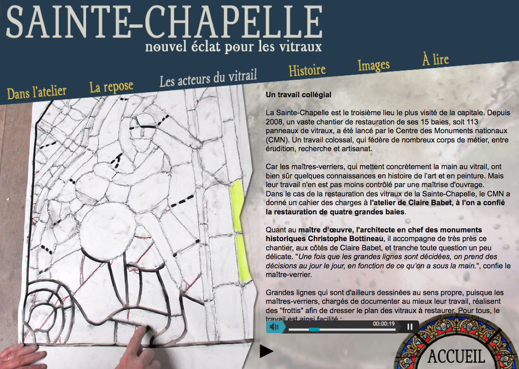 France Culture à la Sainte-Chapelle