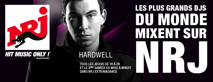 Le DJ Hardwell arrive sur NRJ