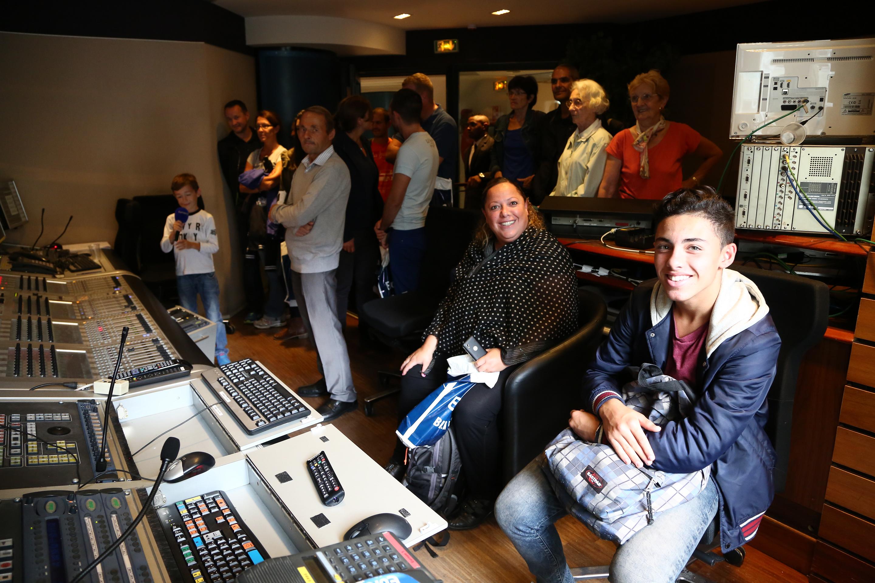 Le public dans les studios d'Europe 1 © Wladimir Simic CAPA - Europe 1