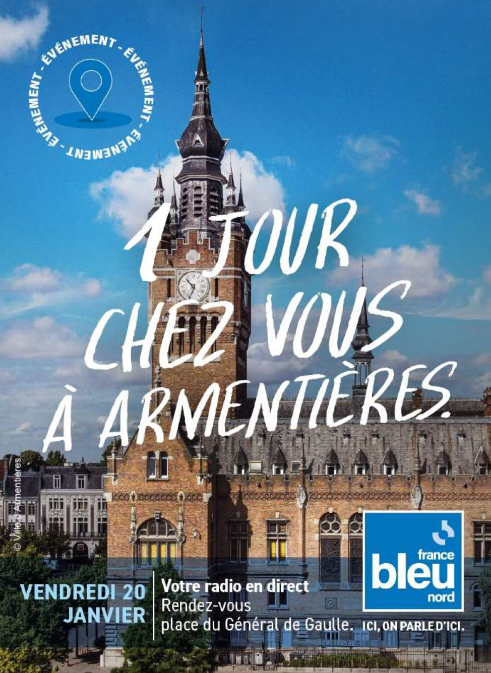 "1 jour chez vous" : un nouveau rendez-vous sur France Bleu Nord