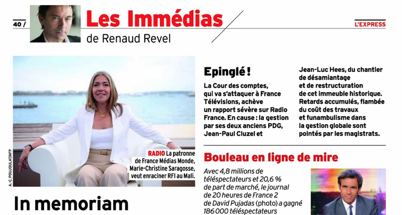 Radio France épinglée par la Cour des Comptes ?