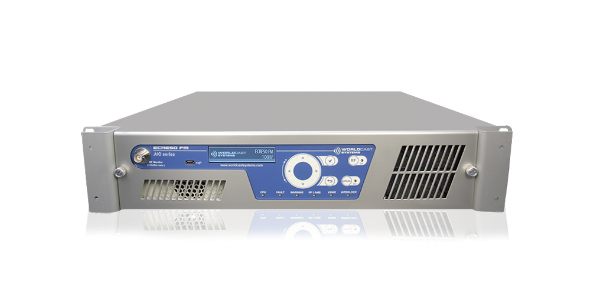 WorldCast élargit sa gamme AiO Series à de nouveaux émetteurs FM