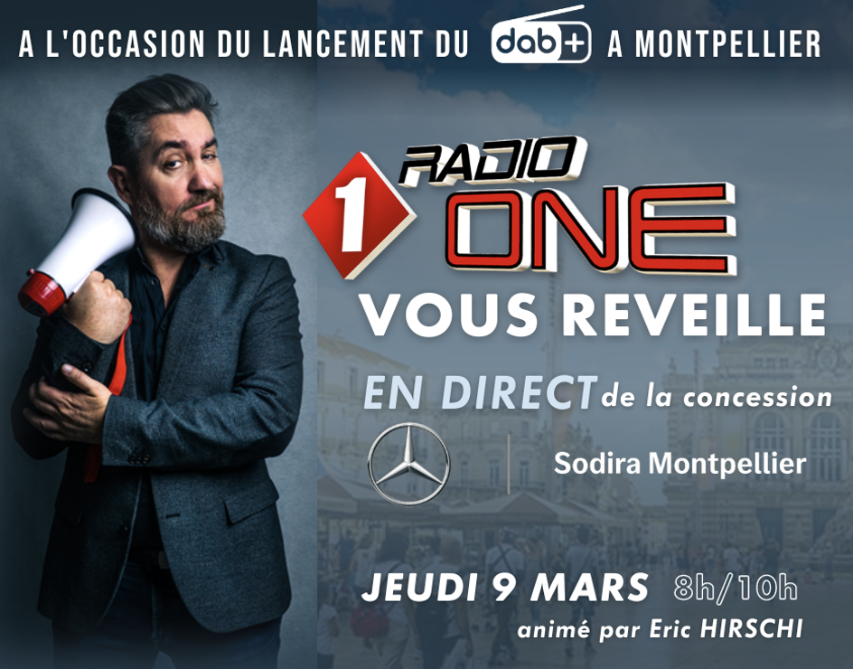 Radio One bientôt diffusée sur 103.1 à Montpellier