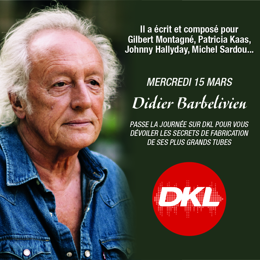 Didier Barbelivien aux commandes de DKL Dreyeckland