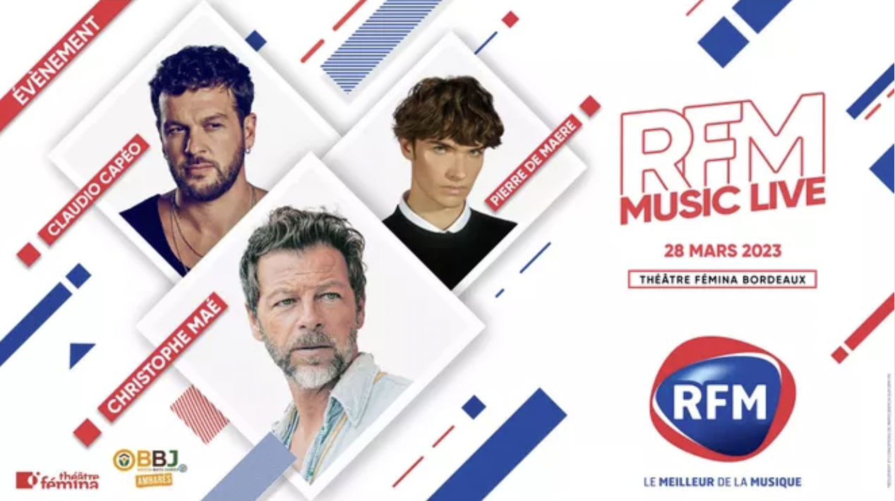 Bordeaux accueille un RFM Music Live