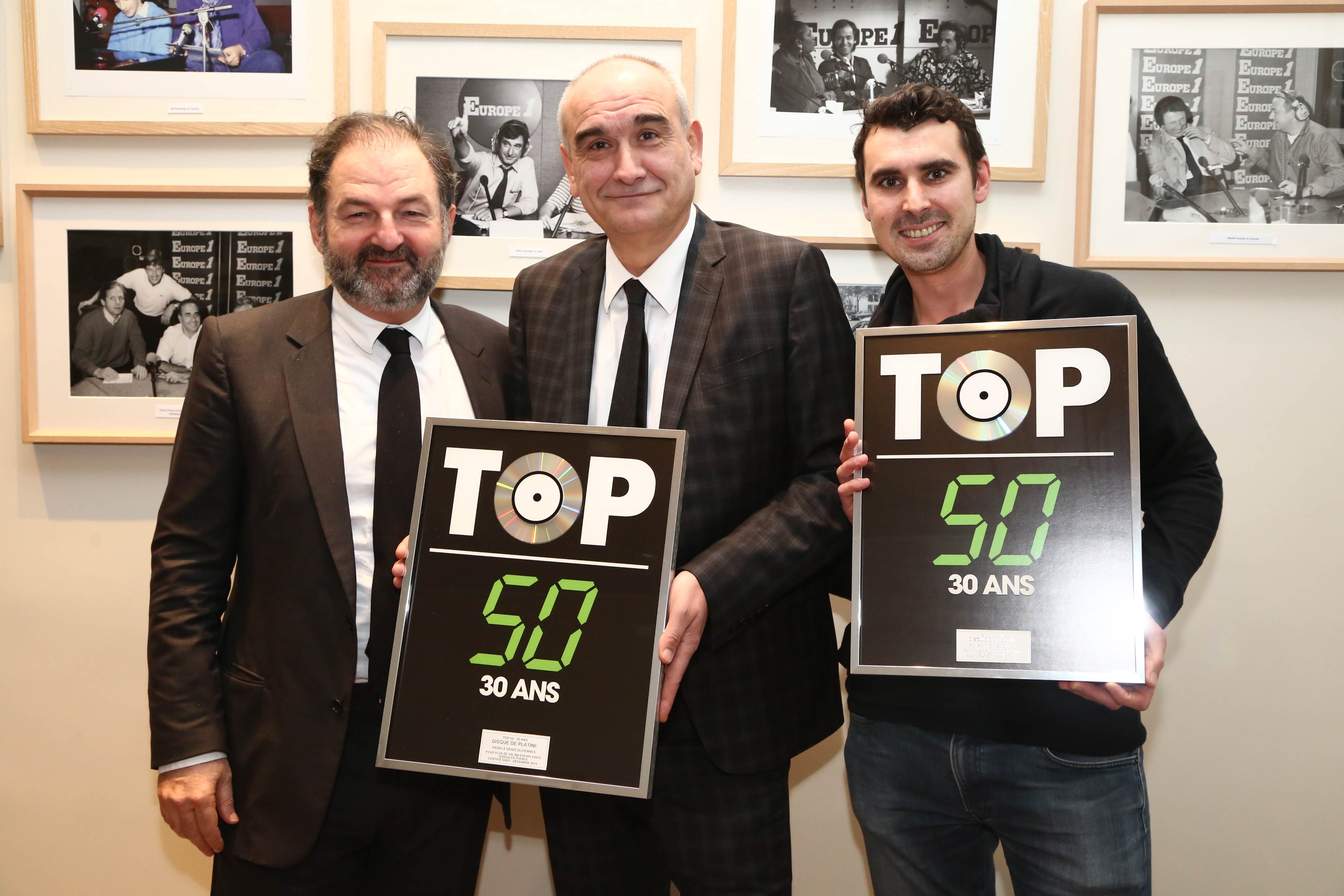 Denis Olivennes, Pascal Nègre et Thomas Joubert © Wladimir Simitc