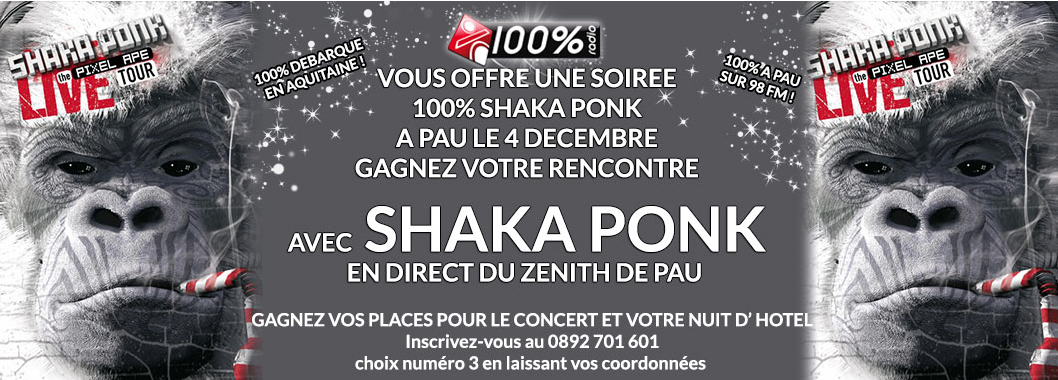 100 % débarque à Pau sur 98 FM