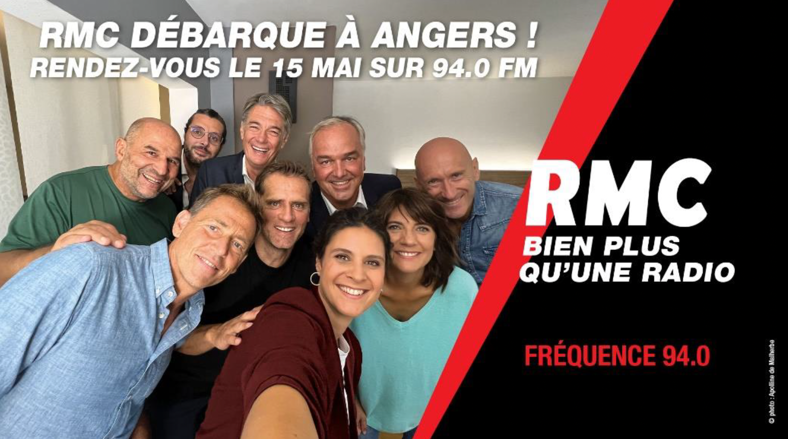 RMC désormais accessible à Angers sur 94.0