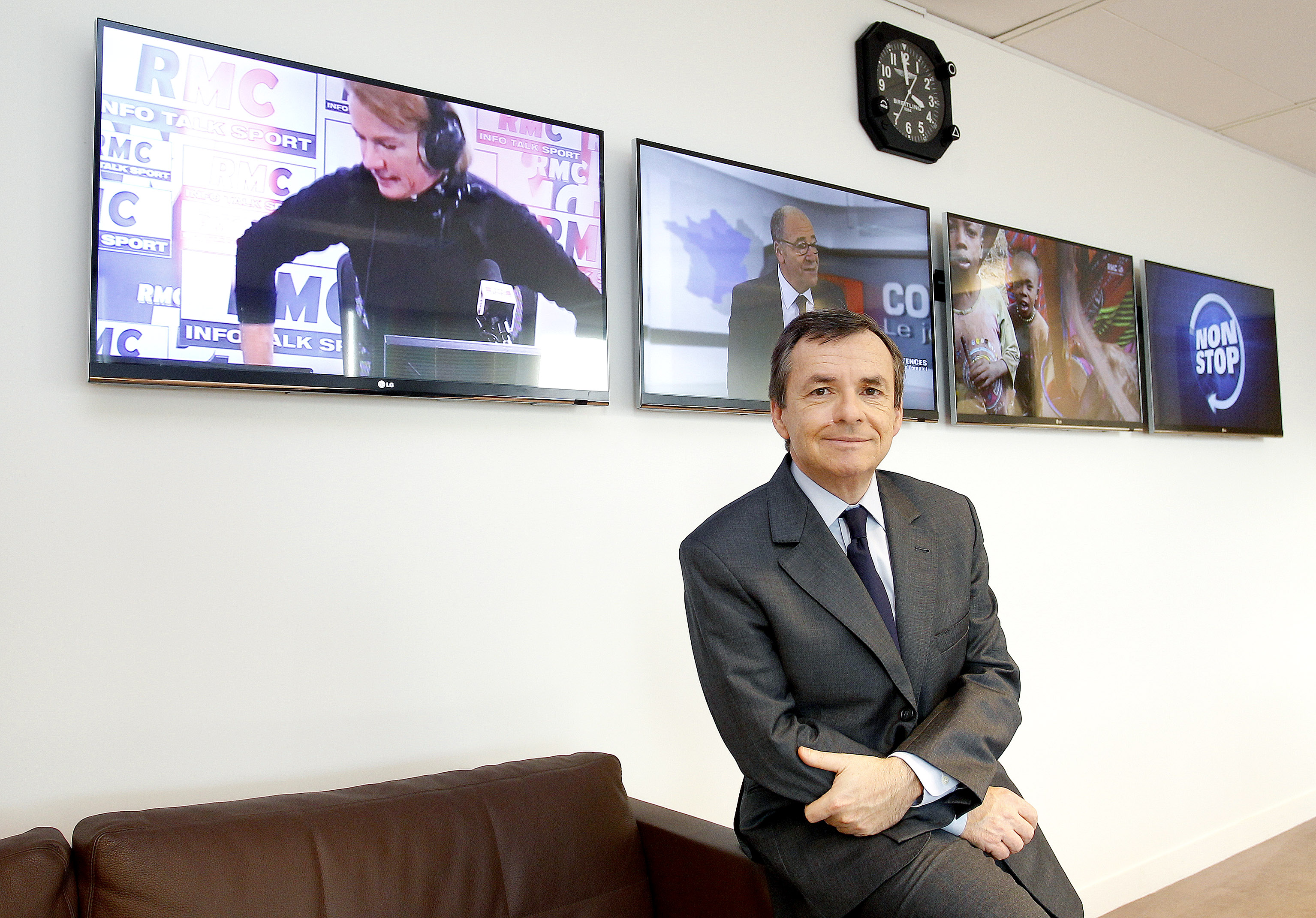 Alain Weill se définit avant tout comme un entrepreneur. A la base de l'empire médiatique qu'il a construit, le rachat de deux radios en faillite : RMC et BFM. (crédit photos Vusual Press Agency)
