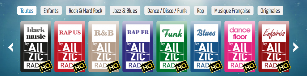 Allzic Radio étoffe son offre de webradios