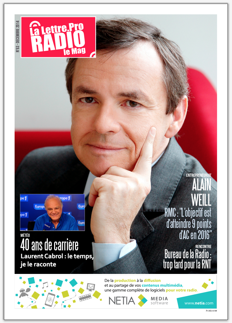 La Lettre Pro de la Radio n°63 vient de paraître