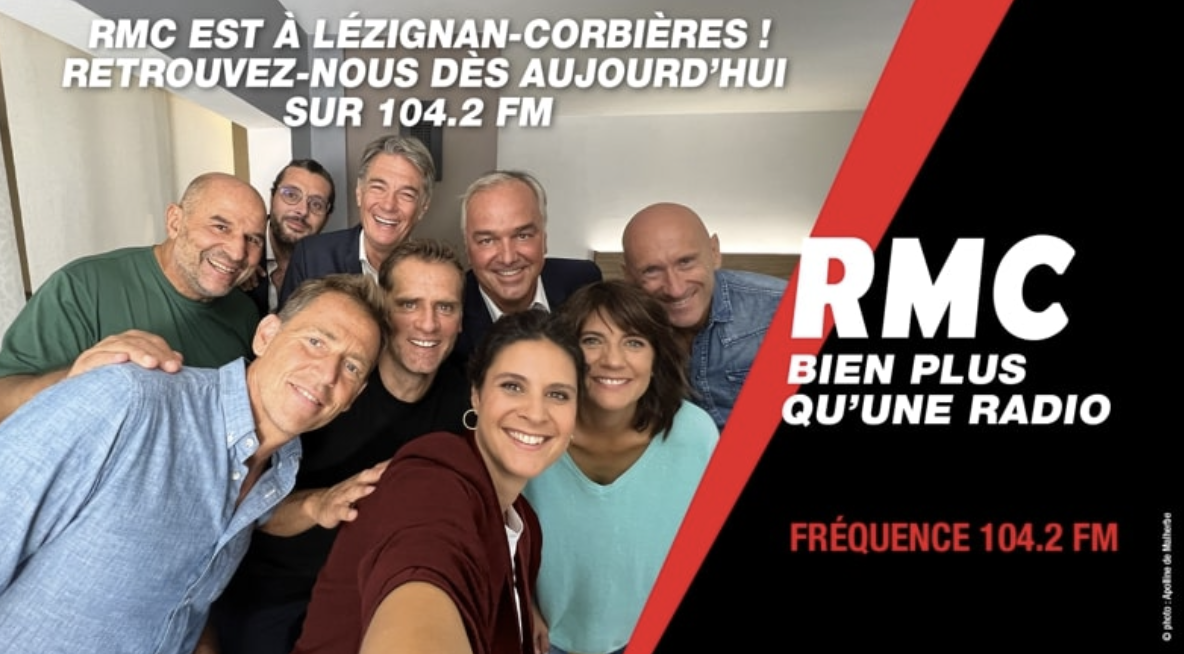 RMC : une nouvelle fréquence dans l'Aude