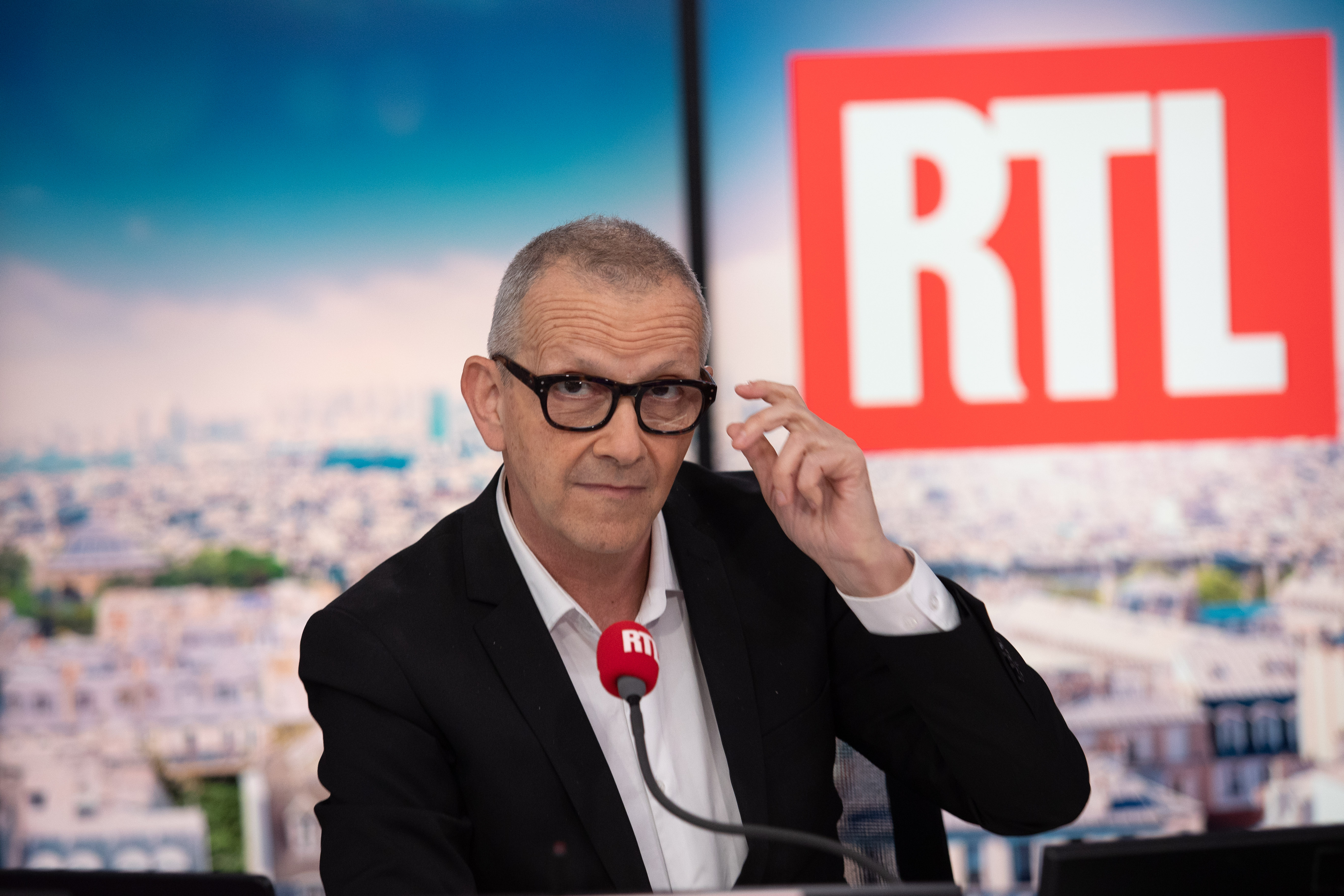 Jean-Alphonse Richard arrive sur RTL en 2000 et fonde le service justice-police. © Nicolas KOVARIK / Agence1827 / RTL.