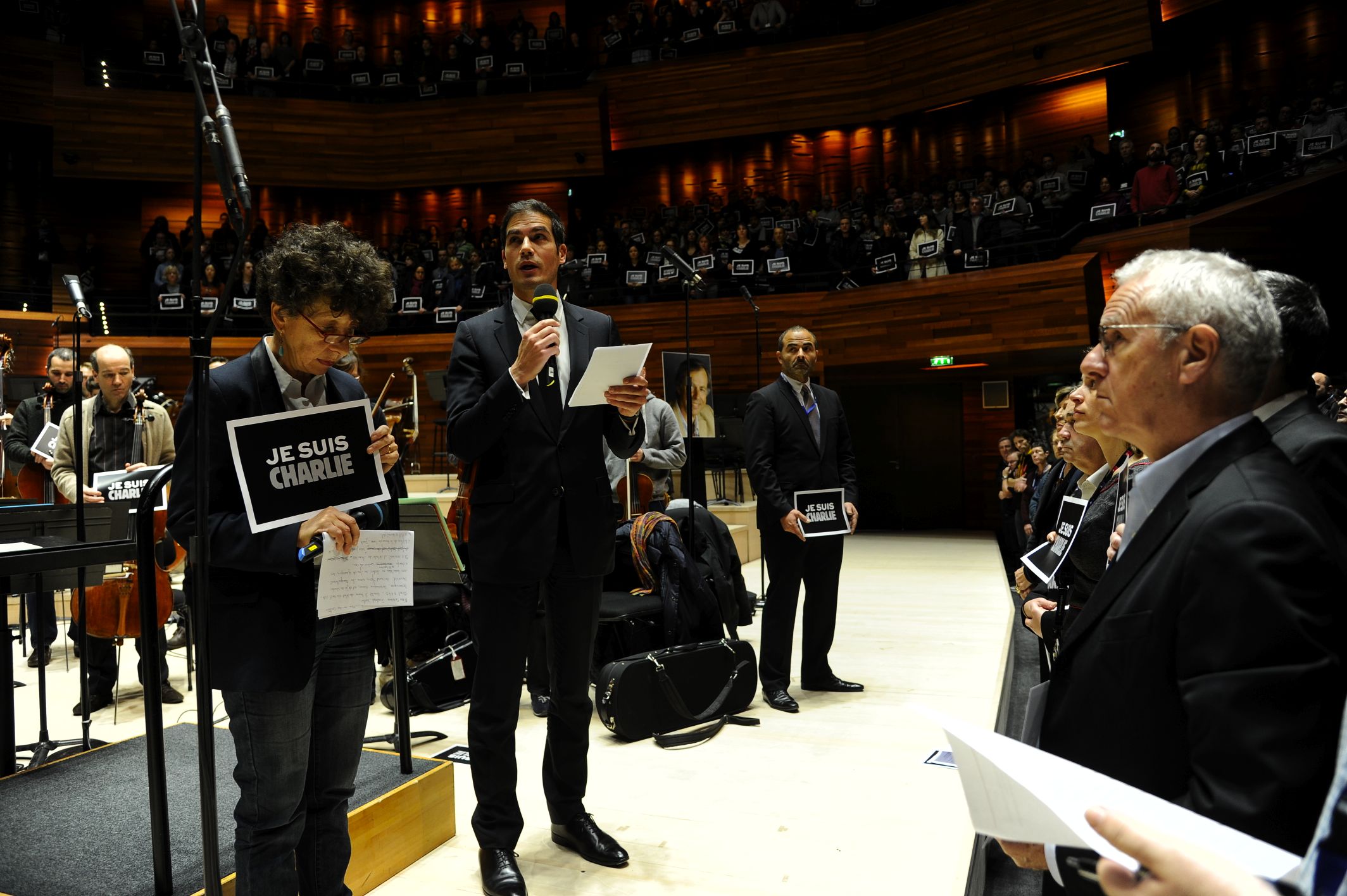 Radio France : Hommage à Charlie Hebdo