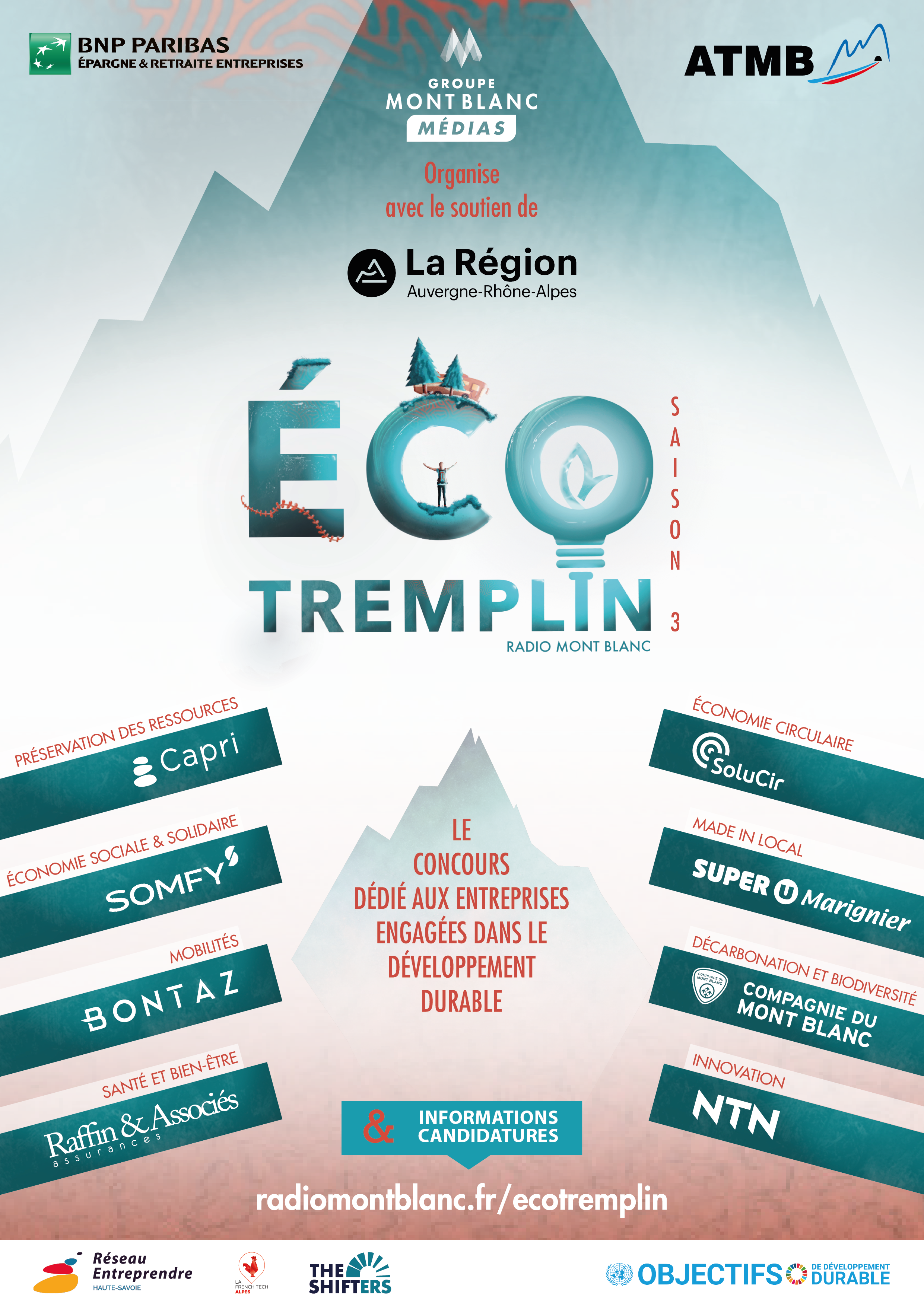Radio Mont Blanc lance son 3e Éco-Tremplin 