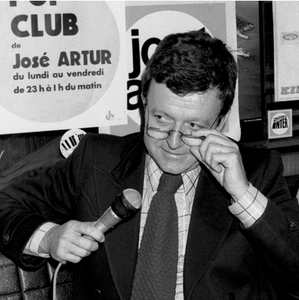 José Artur pendant le Pop Club © Radio France - 2015 / Roger Picard