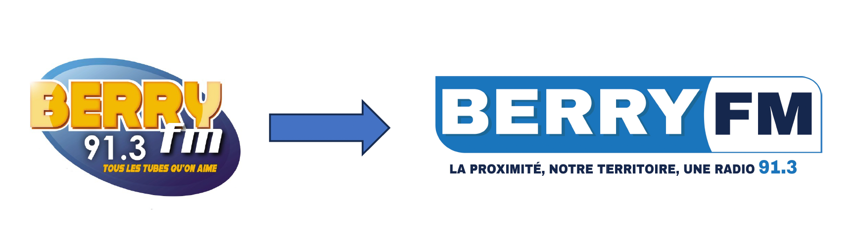 Berry FM : une nouvelle identité visuelle