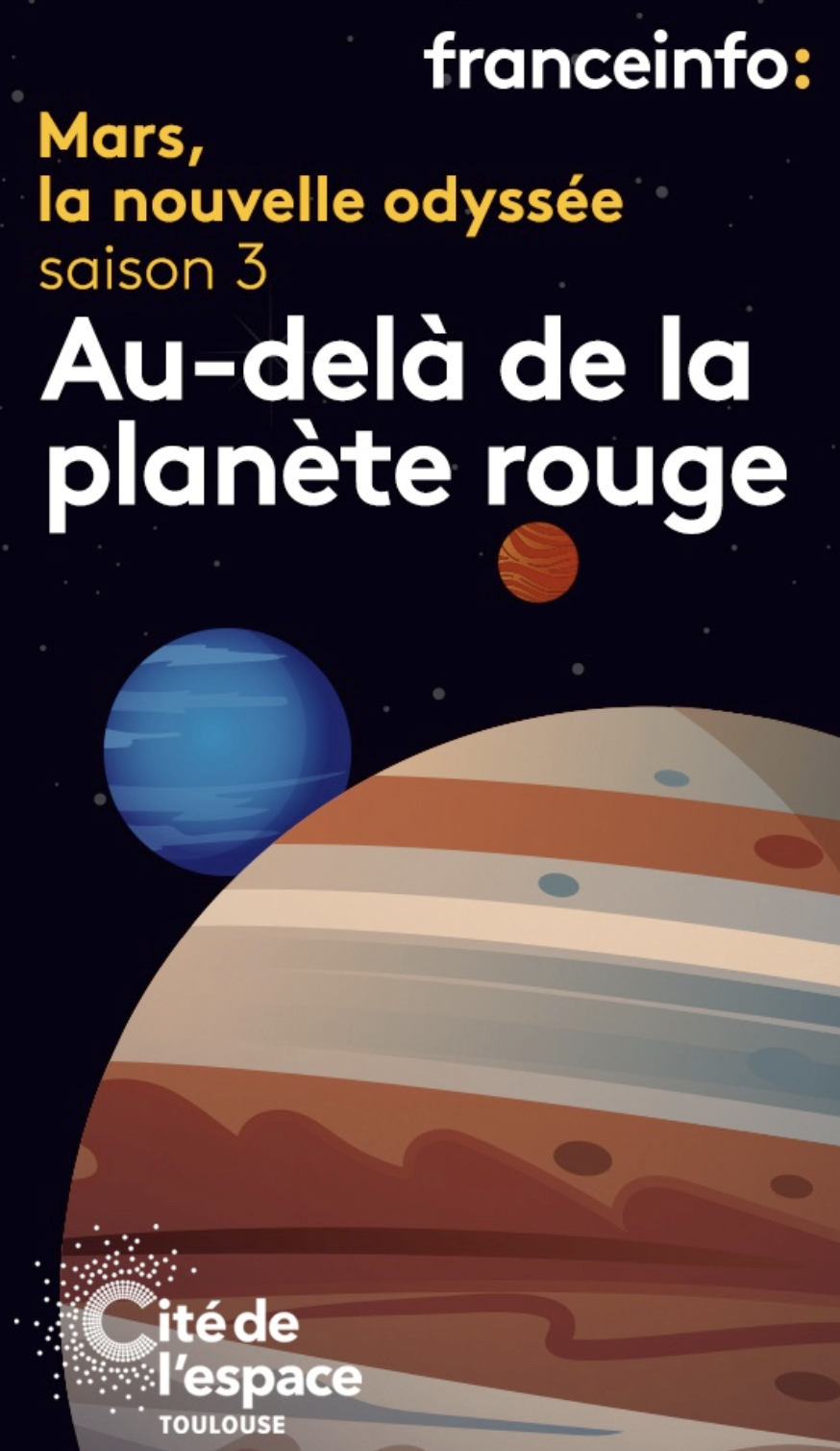 "Mars, la nouvelle odyssée" : le nouveau podcast de franceinfo