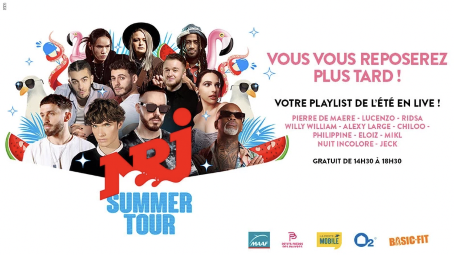 Le NRJ Summer Tour Est De Retour Avec 5 Partenaires le-nrj-summer-tour-est-de-retour-avec-5-partenaires