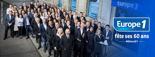 Europe 1 fête son 60e anniversaire