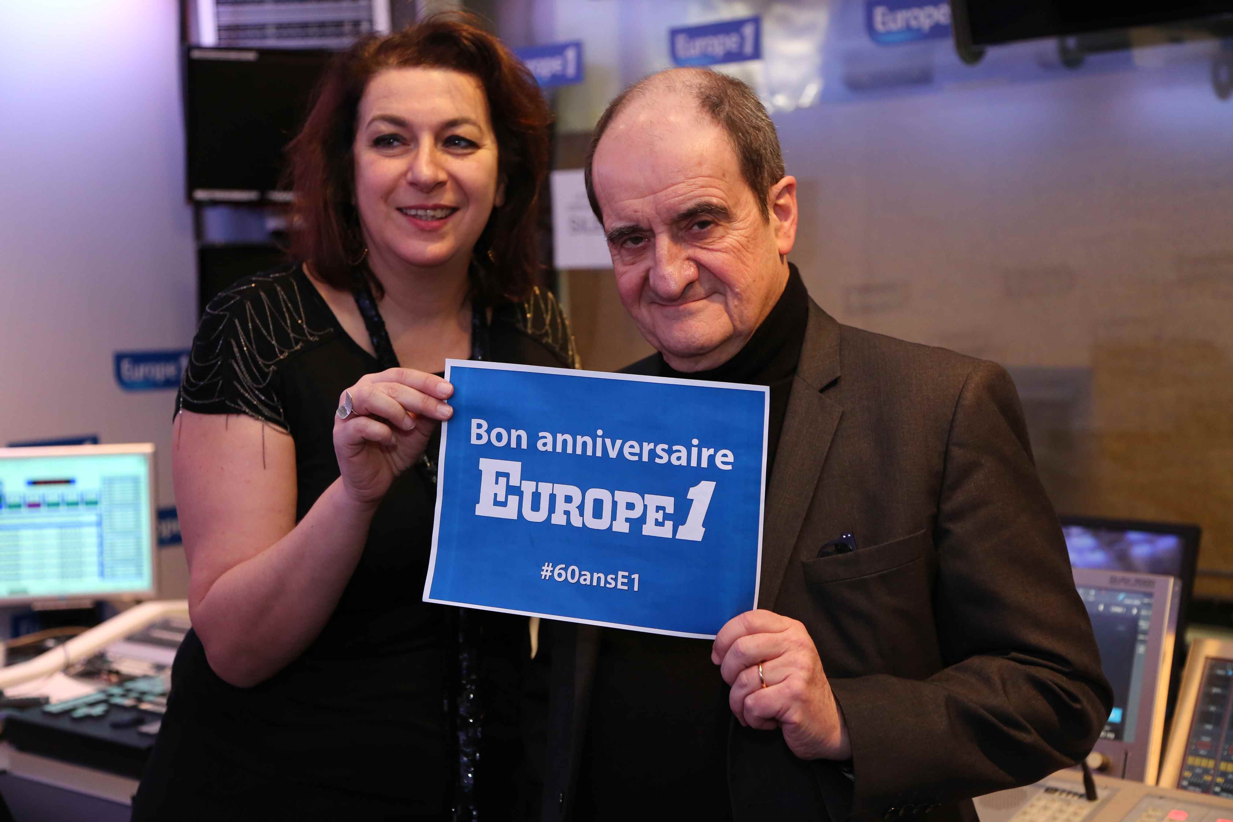 Pierre Lescure et Diane Shenouda © Wladimir Simic - Capa Pictures Europe 1
