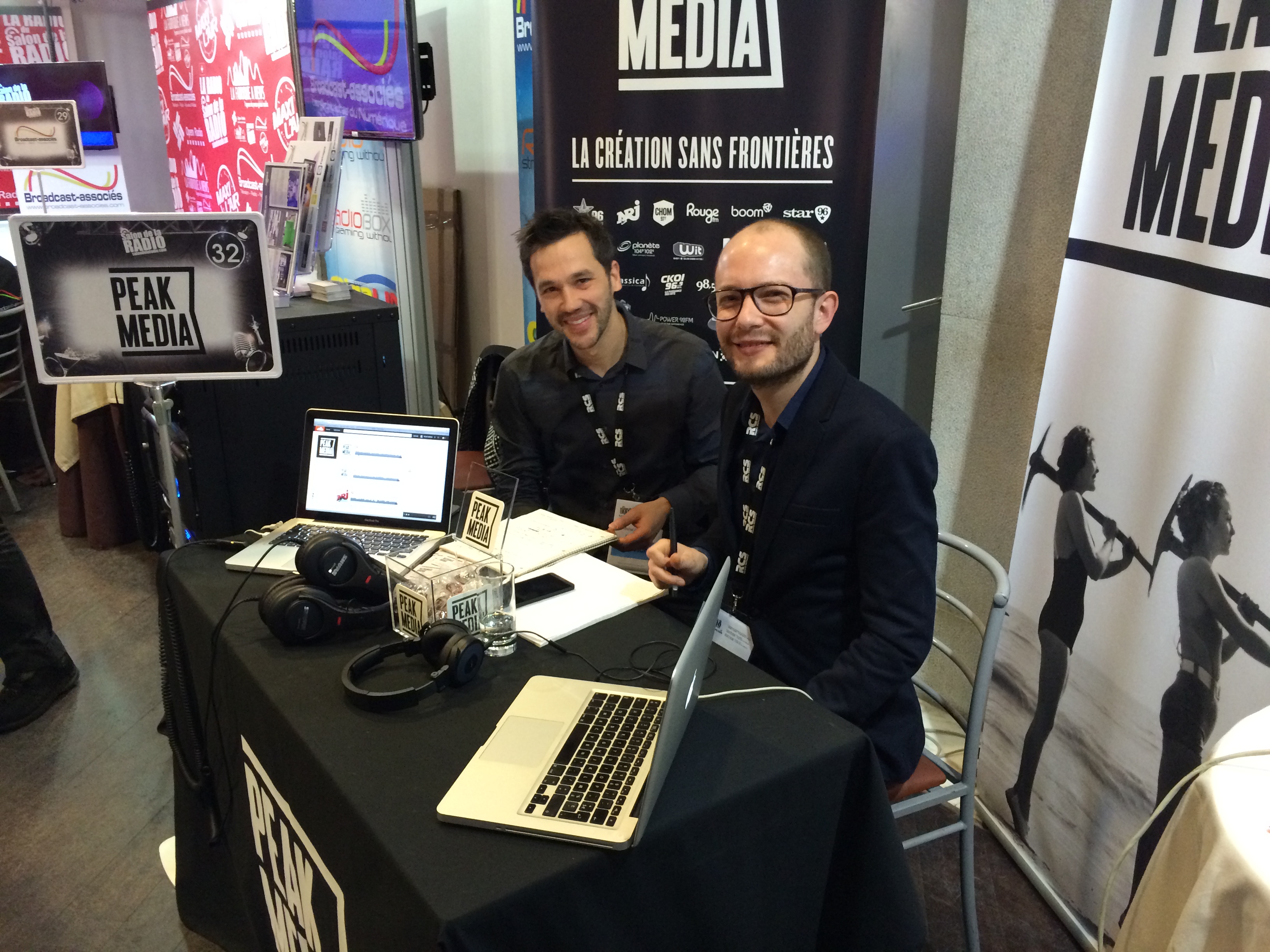 Peak Media au Salon de la Radio