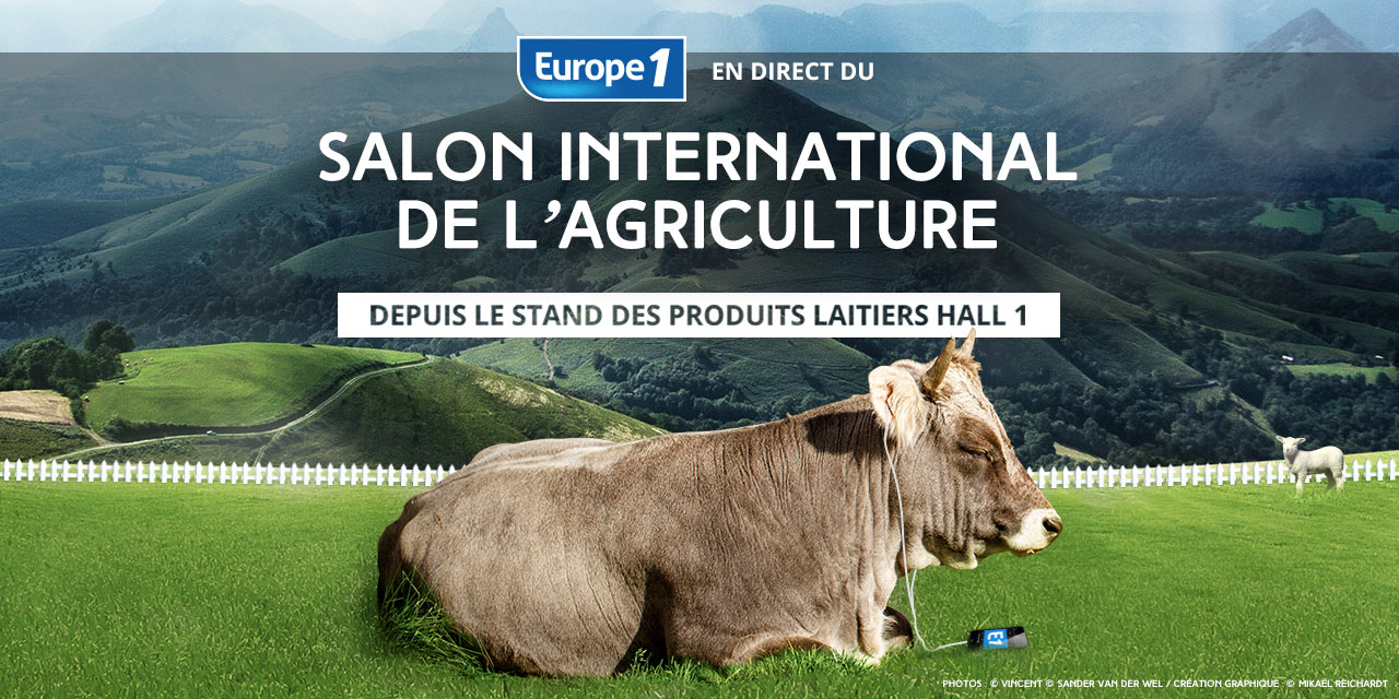 Europe 1 au Salon de l'Agriculture