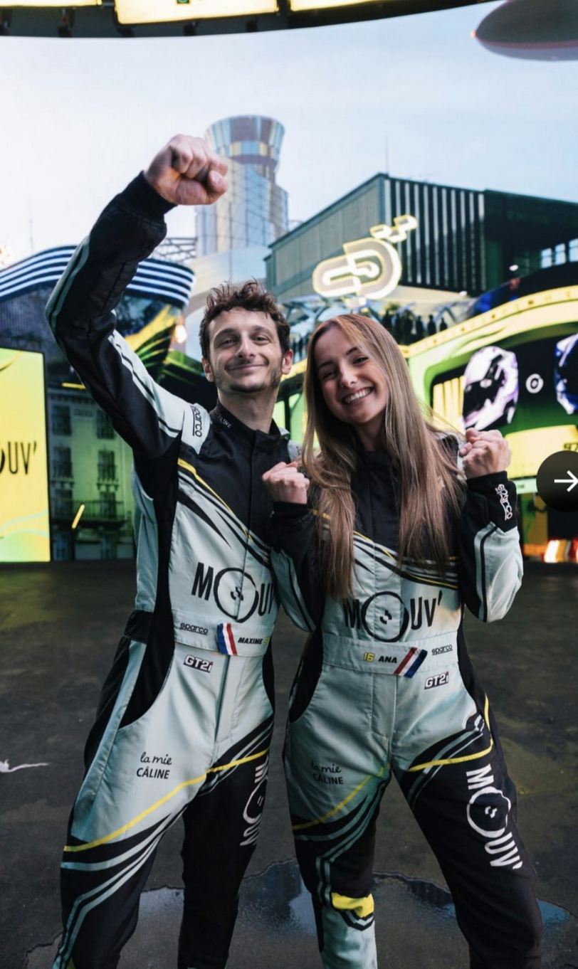 Mouv' est partenaire de l'écurie des pilotes Maxime Biaggi et AnaOnAir @ Nicolas Jacquemin