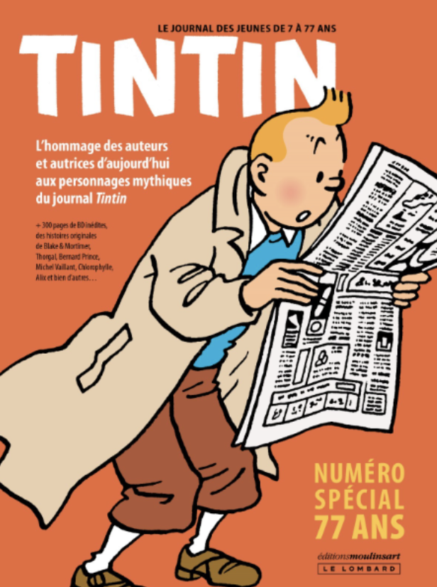 France Culture partenaire du numéro spécial du journal Tintin