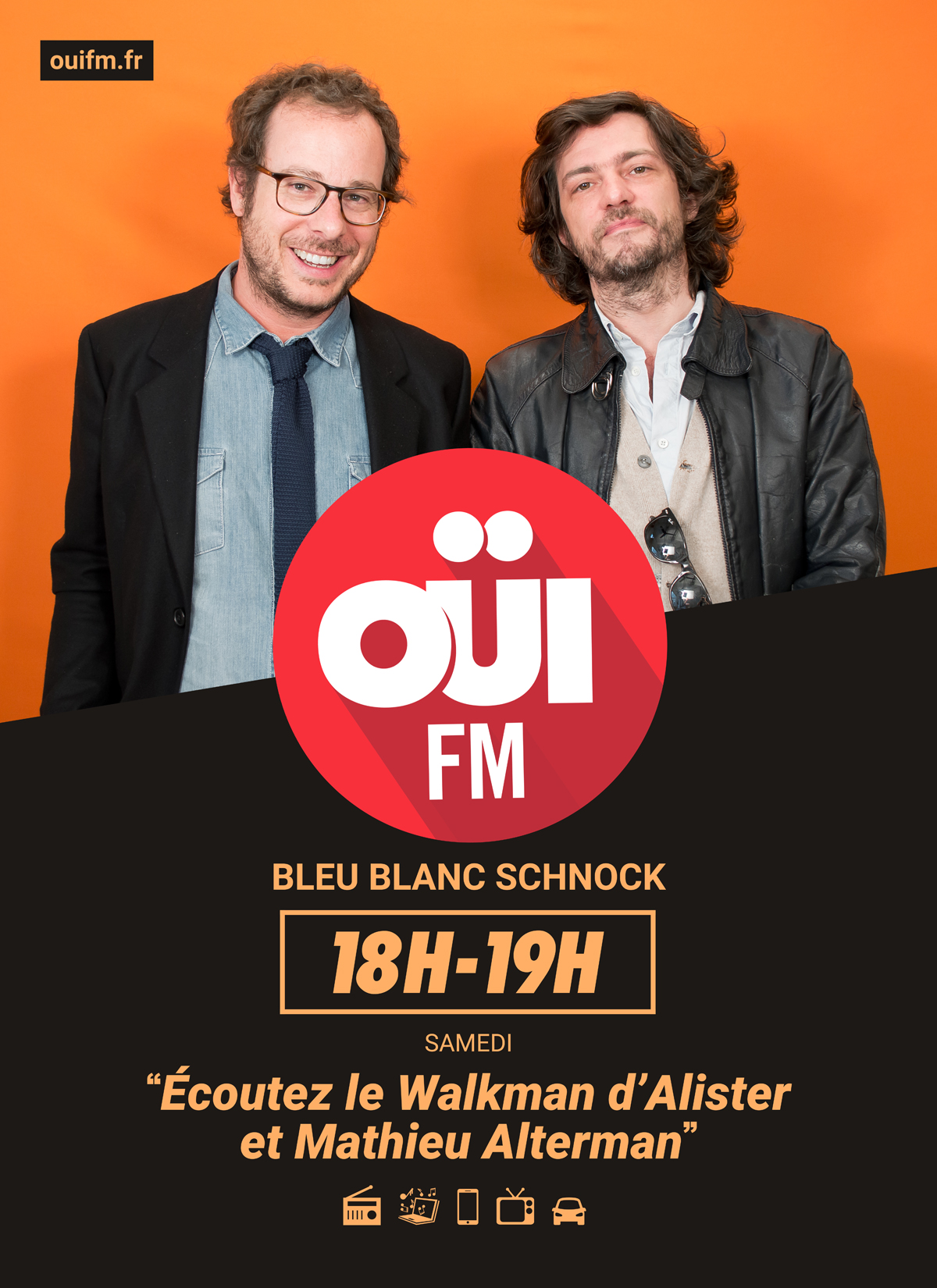 Bleu Blanc Schnock sur Oui FM