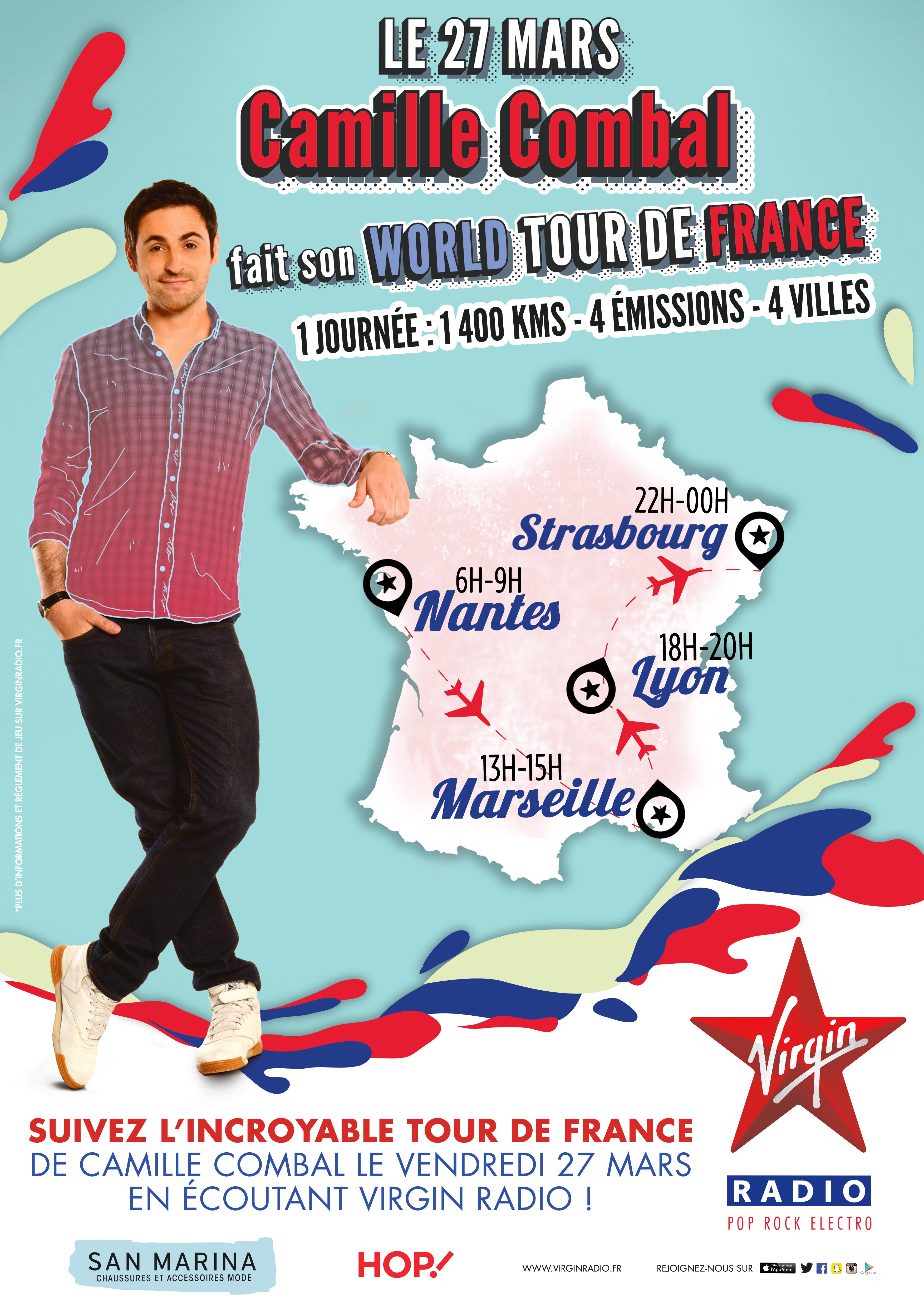 Camille Combal fait son World Tour de France