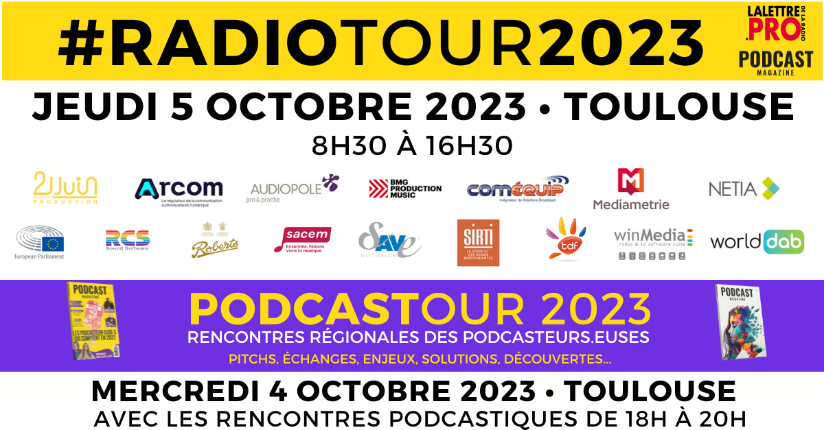 Inscrivez-vous et assistez au RadioTour à Toulouse