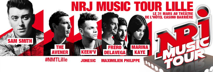 Le NRJ Music Tour fait étape à Lille