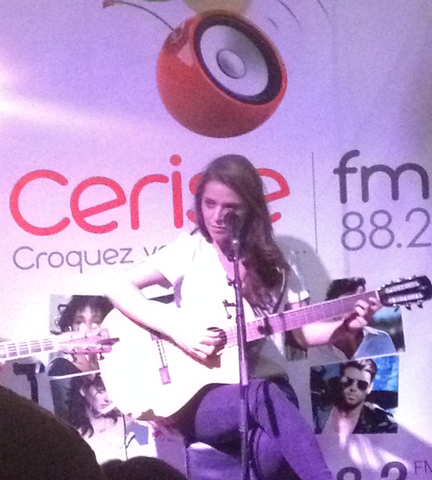 Emma Daumas sur Cerise FM