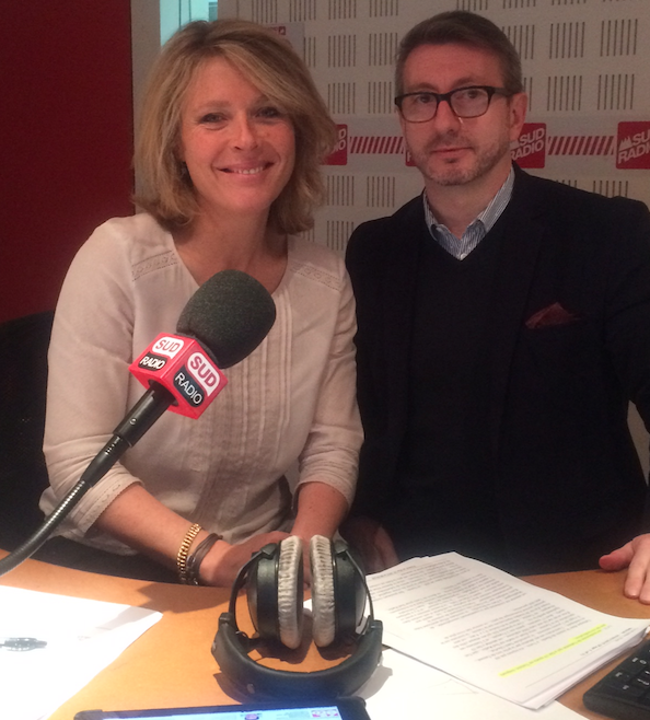 Christine Bouillot et Christophe Bordet présenteront la grande soirée des résultats sur Sud Radio