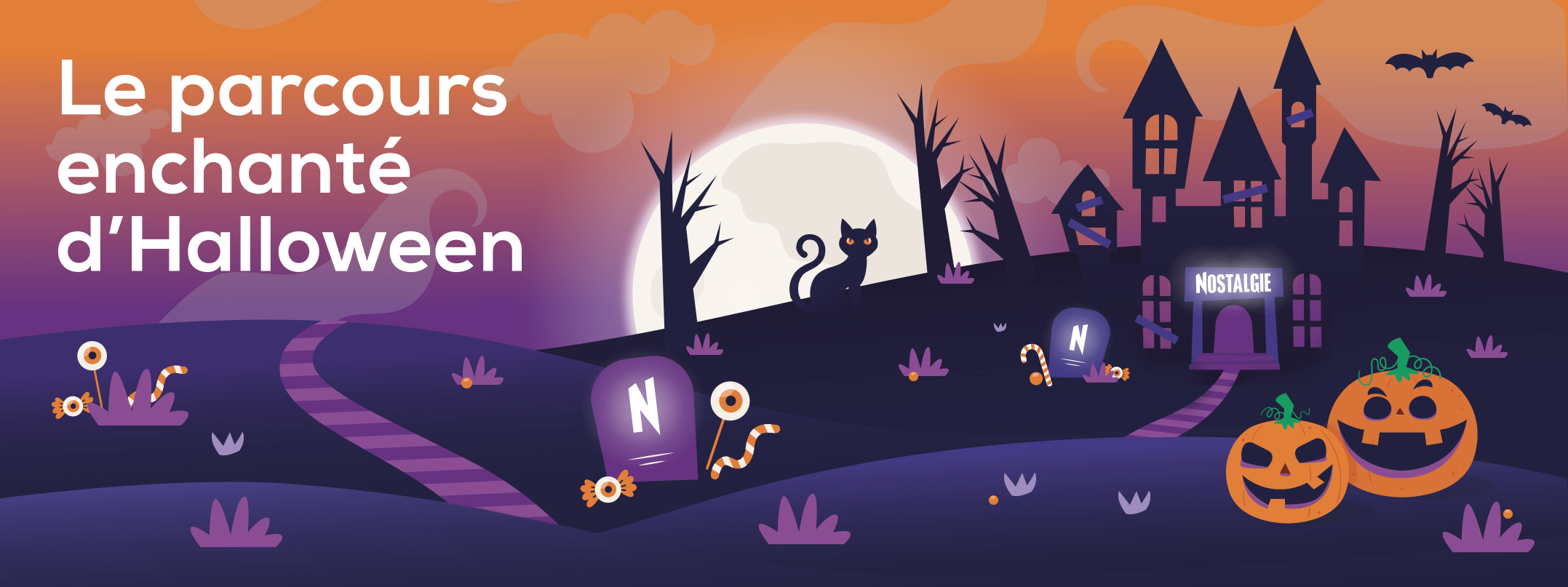 Belgique : c'est reparti pour les parcours Halloween de Nostalgie