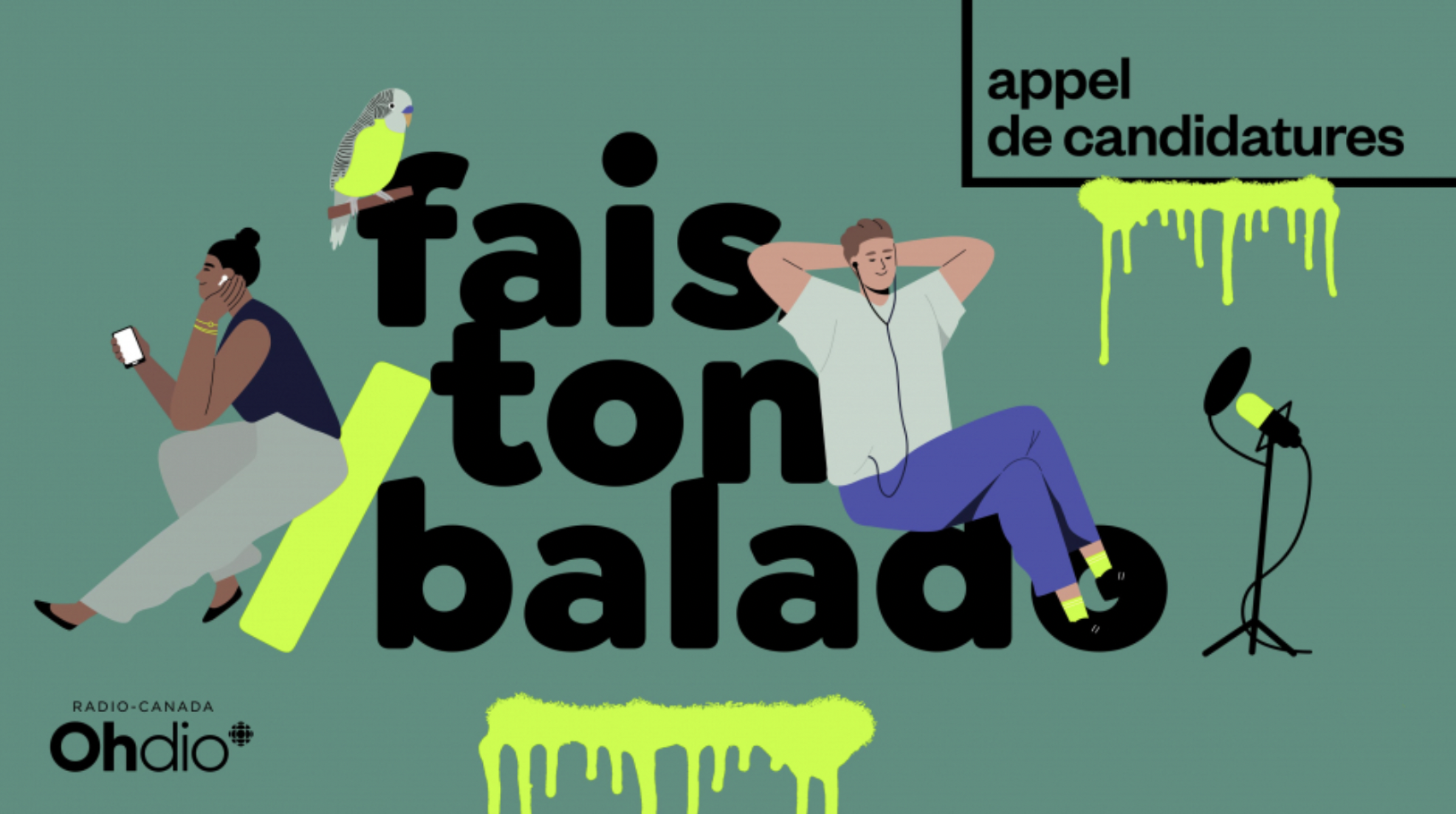 "Fais ton balado" : une nouvelle édition avec Radio-Canada OHdio