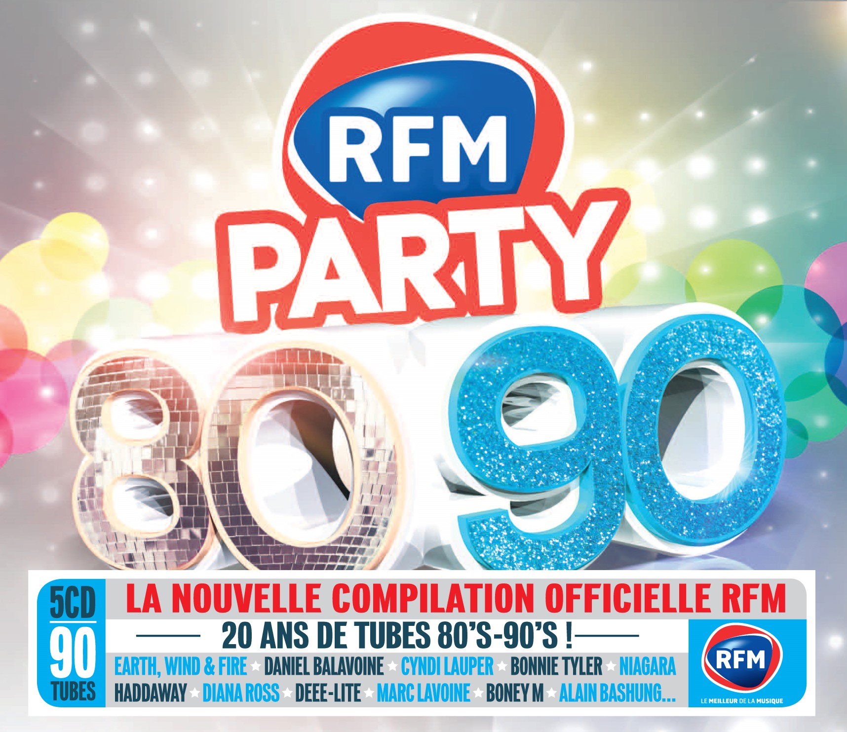 Le Coffret RFM Party 80-90 sort le 13 avril