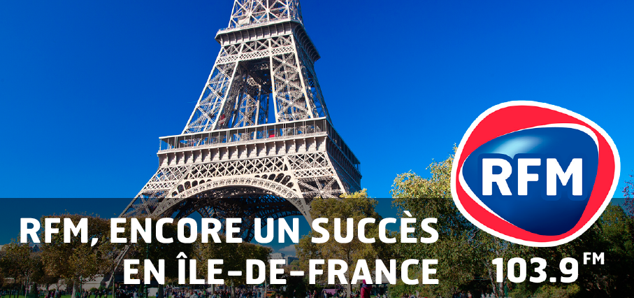 331 000 auditeurs franciliens pour RFM