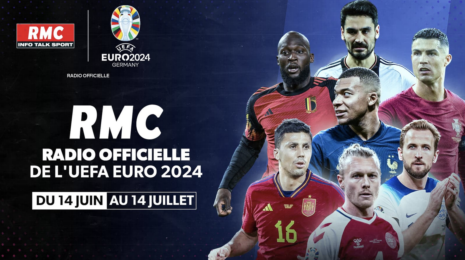 RMC devient Radio Officielle de l'UEFA Euro 2024