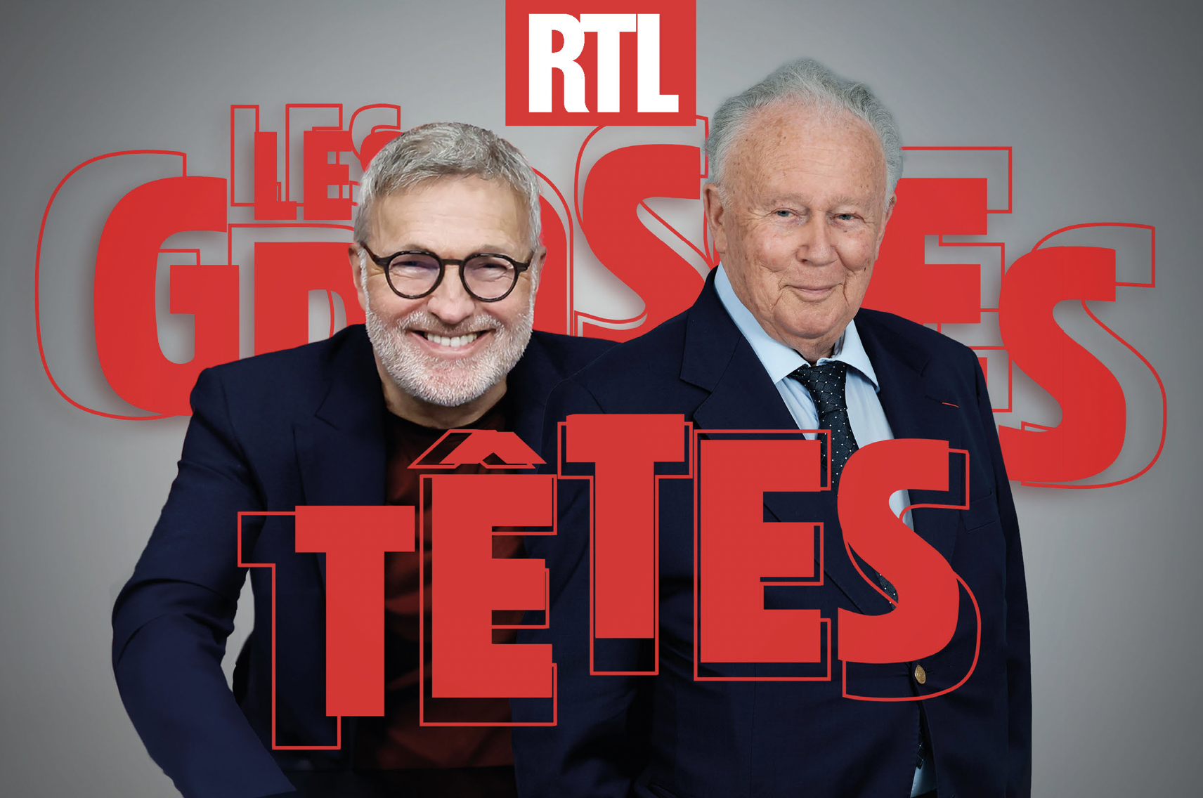 RTL : Ruquier reçoit Bouvard dans "Les Grosses Têtes"