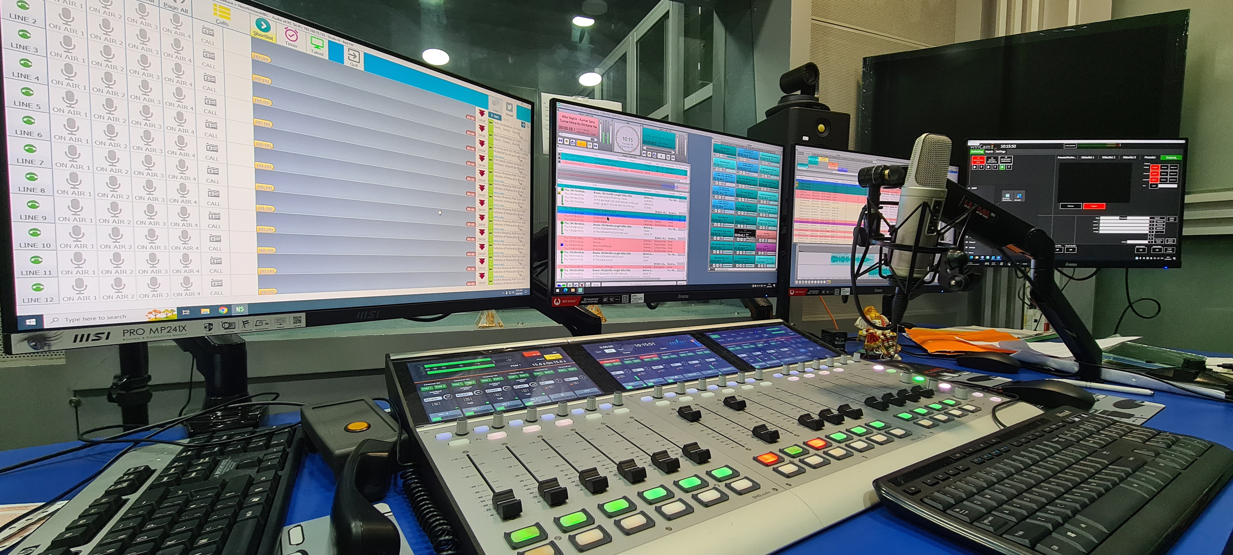 MBC, le radiodiffuseur national mauricien, se modernise avec les logiciels WinMedia