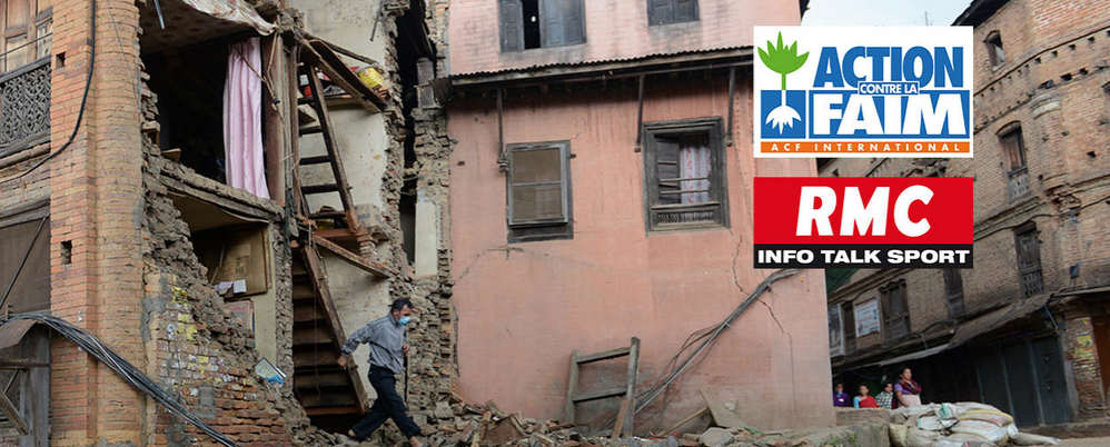 Séisme au Népal : RMC soutient Action contre la Faim