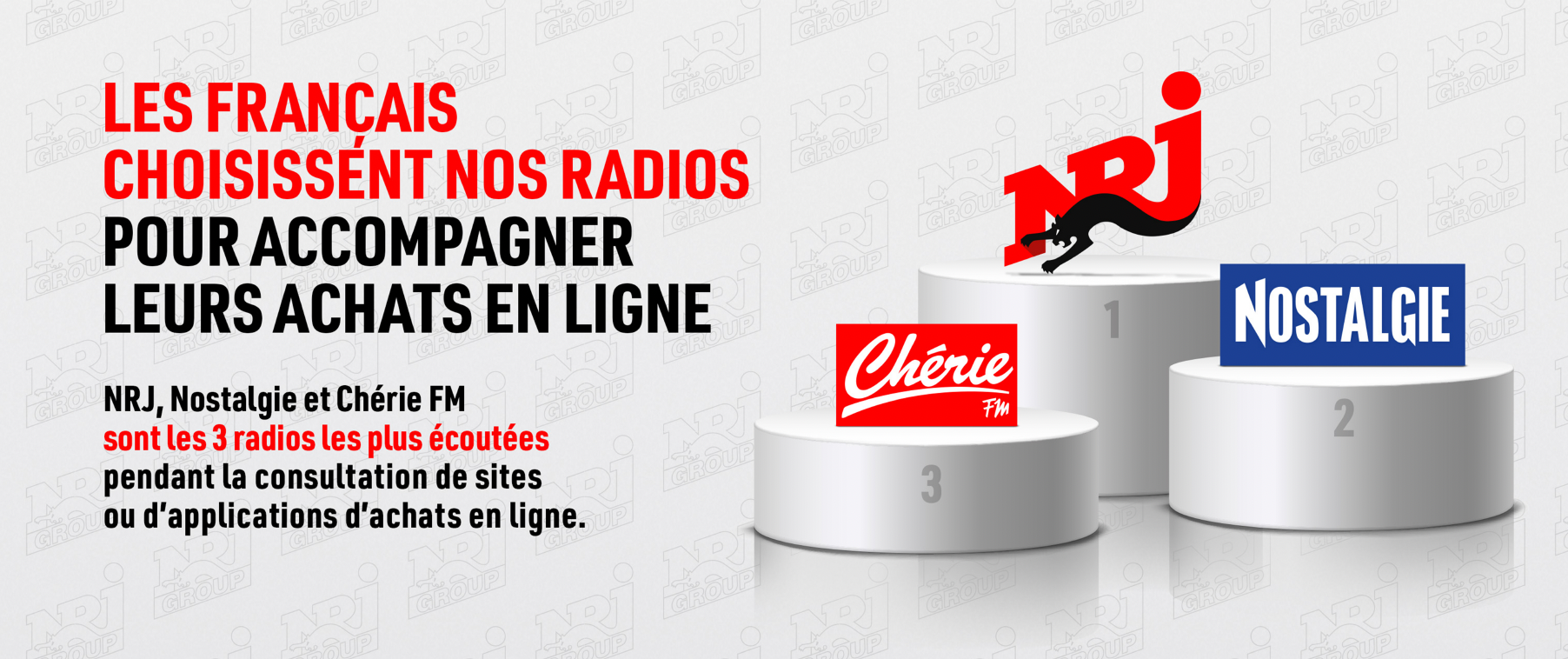 NRJ : Première radio sur les achats en ligne 