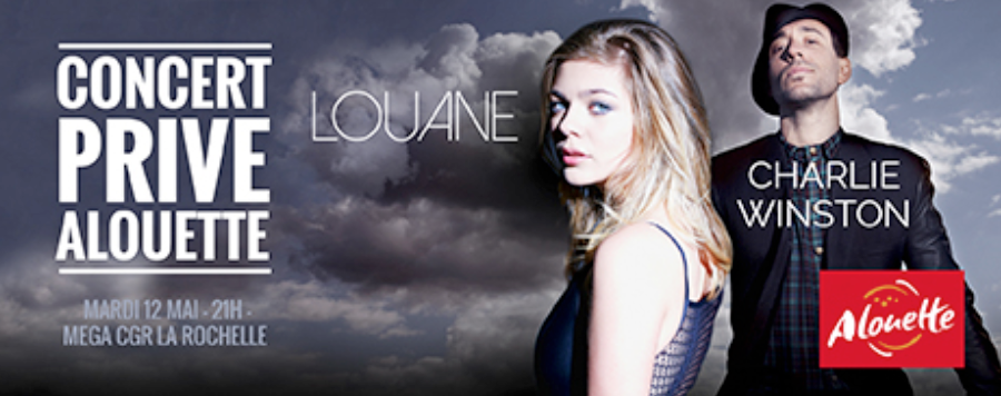 Alouette : Louane et Charlie Winston en Concert Privé